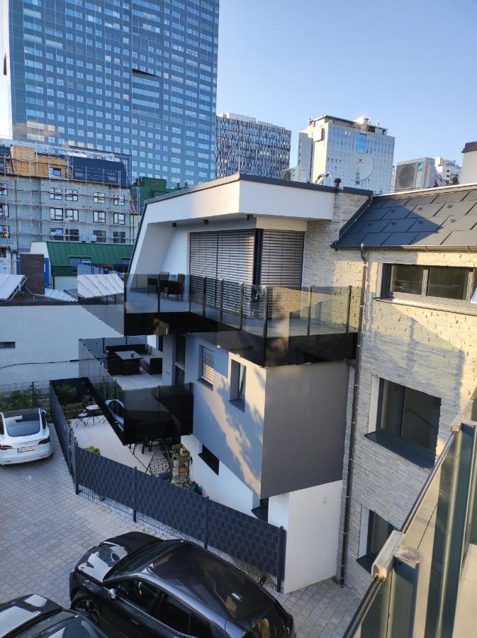 וינה Luxurioeses Penthouse Mit Blick Auf Die Uno-City Und Dem Kaiserwasser. 3Schlafzimmer, 2 Baeder, Privat Lift Ins Apartment מראה חיצוני תמונה