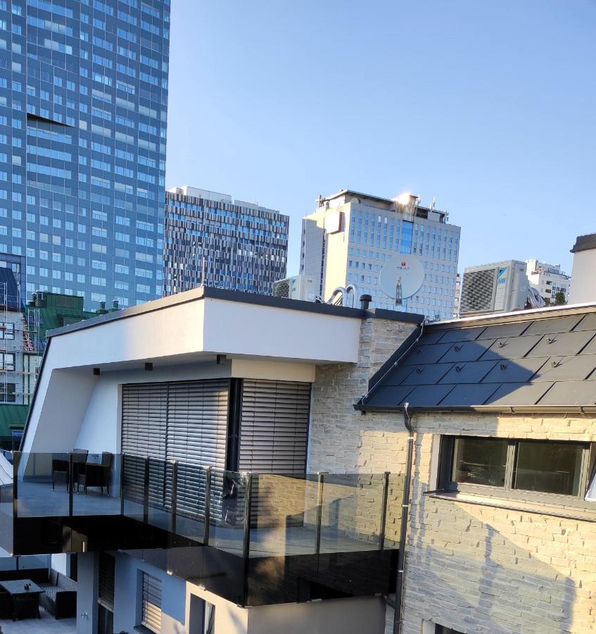 וינה Luxurioeses Penthouse Mit Blick Auf Die Uno-City Und Dem Kaiserwasser. 3Schlafzimmer, 2 Baeder, Privat Lift Ins Apartment מראה חיצוני תמונה